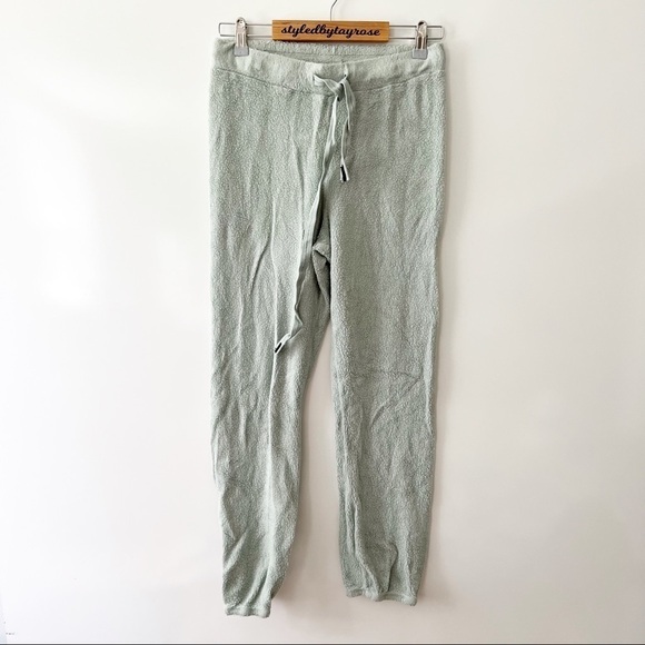 NWT Anthropologie Stateside Tawny Sherpa Fleece Joggers - Picture 4 of 13